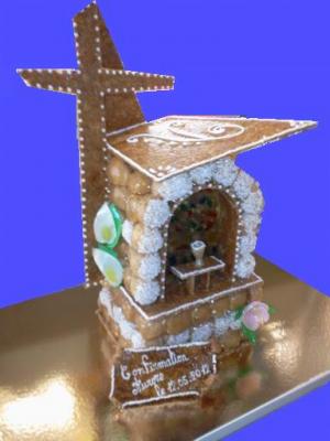 boulanger pâtissier chocolatier 60 modèle pièce montée communion chapelle